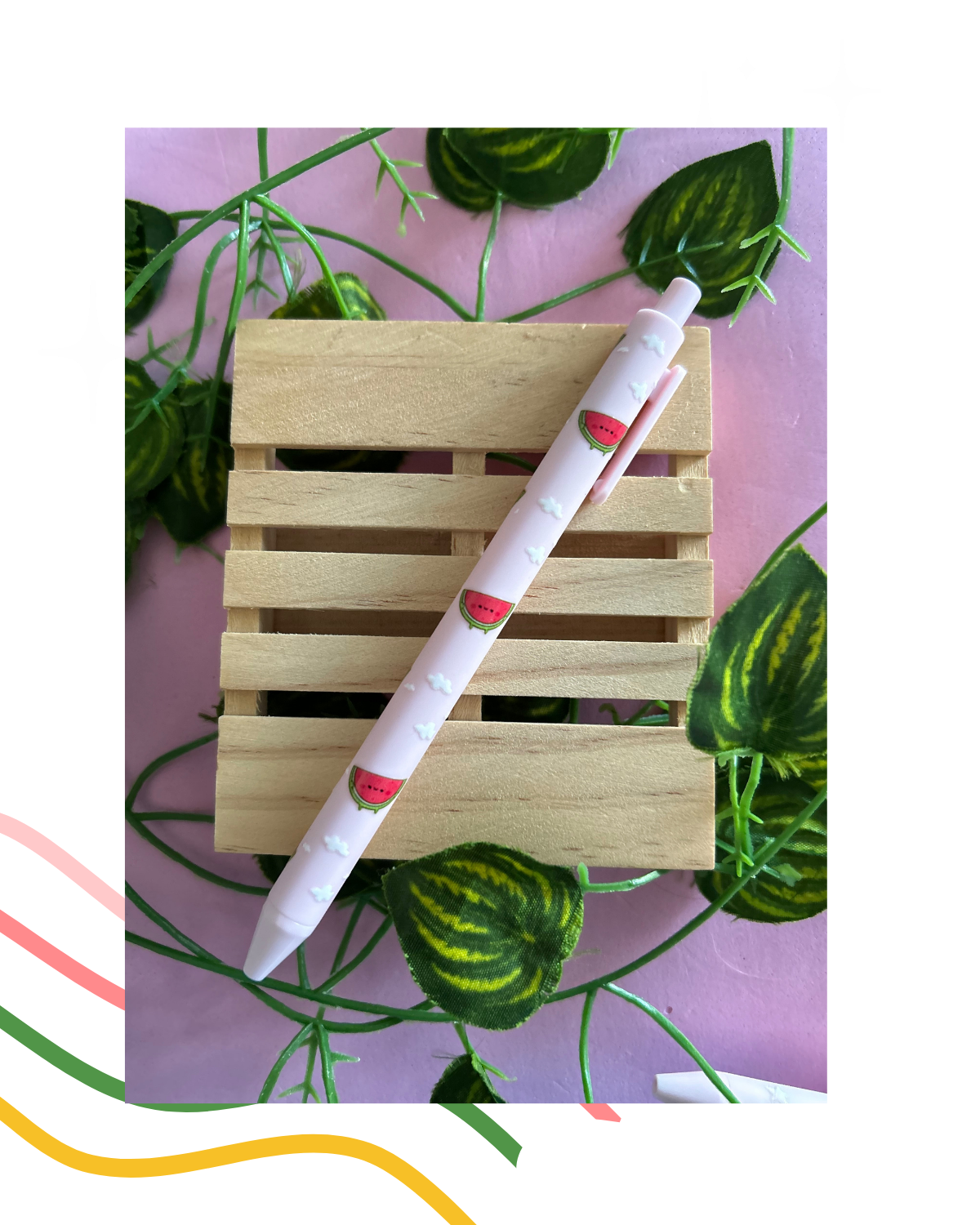 Watermelon Print Pen