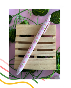 Strawberry Milk Box Print Pen