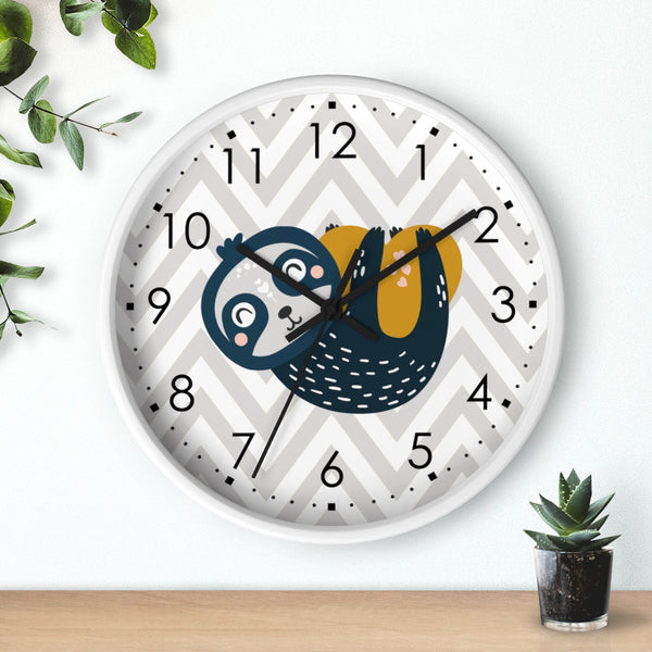 Wall clock, Nursery Wall Clock, Nursery Clock, Kid's Wall Clock, Scandinavian Wall Clock, Nursery Wall Decor, Modern Nursery Clock, Kid Decor, Modern Nursery, Home and Living, Cute Kid Decor, Tick Tok