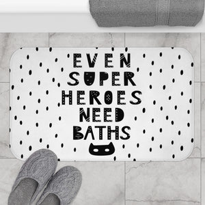 Bath Mat, Bath Decor, Bathroom Decor, Bath Rug, Modern Bath Rug, Scandinavian Bath Rug, Cute Bath Rug, Cute Bath Decor, Scandinavian Bath Decor, Kids Bathroom Decor, Kids Bath Mat, Kids Bath Rug, Super Heroes Bath Mat, Super Heroes Bath Rug, Monochrome Bath Rug, Bath Mat, Bath Rug