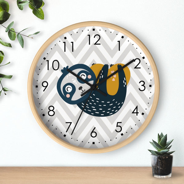 Wall clock, Nursery Wall Clock, Nursery Clock, Kid's Wall Clock, Scandinavian Wall Clock, Nursery Wall Decor, Modern Nursery Clock, Kid Decor, Modern Nursery, Home and Living, Cute Kid Decor, Tick Tok