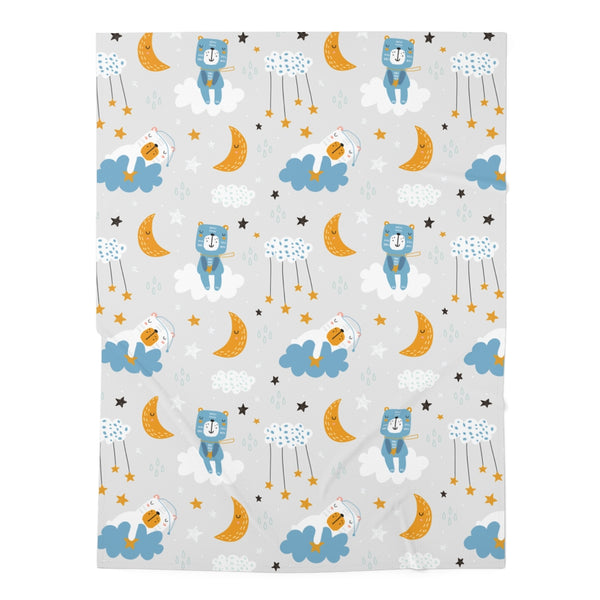 Moon Bear Baby Swaddle Blanket