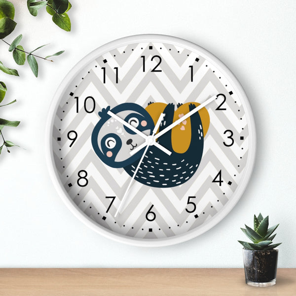 Wall clock, Nursery Wall Clock, Nursery Clock, Kid's Wall Clock, Scandinavian Wall Clock, Nursery Wall Decor, Modern Nursery Clock, Kid Decor, Modern Nursery, Home and Living, Cute Kid Decor, Tick Tok