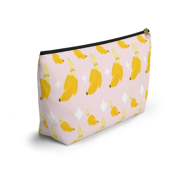 Kawaii Banana Accessory Pouch w T-bottom