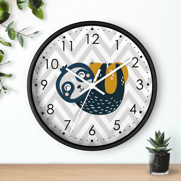 Wall clock, Nursery Wall Clock, Nursery Clock, Kid's Wall Clock, Scandinavian Wall Clock, Nursery Wall Decor, Modern Nursery Clock, Kid Decor, Modern Nursery, Home and Living, Cute Kid Decor, Tick Tok