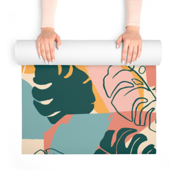 Yoga Mat, Yoga, Yogi Mat, Yogi, Namaste, Abstract Yoga Mat, Cute Workout Gear, Self Care Gear, Cute Yoga Mat