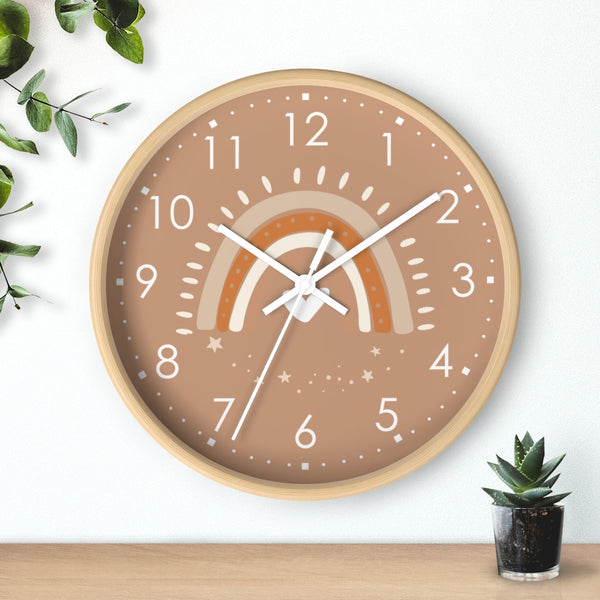 Wall clock, Nursery Wall Clock, Nursery Clock, Kid's Wall Clock, Scandinavian Wall Clock, Nursery Wall Decor, Modern Nursery Clock, Kid Decor, Modern Nursery, Home and Living, Cute Kid Decor, Tick Tok