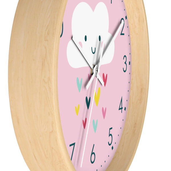 Cloud Wall Clock, Kid's Wall Clock, Decorative Kid's clock, Nursery Wall Clock