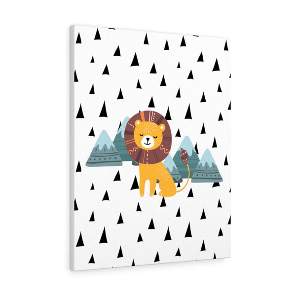 Lion Landscape Canvas Gallery Wraps